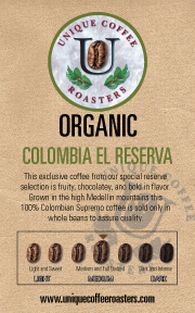 Organic Colombia El Reserva (16 oz.)